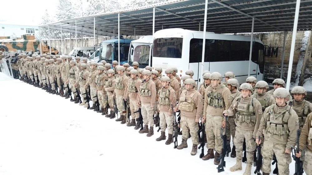 Siirt E Tipi Cezaevi’nde tatbikat 