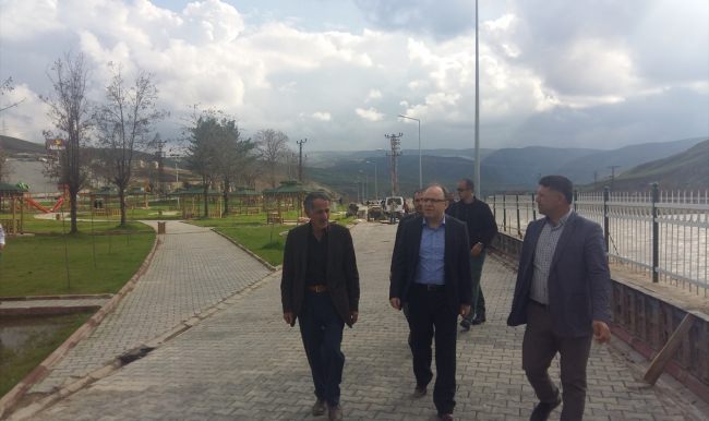 Siirt Kezer Mesire Alanı yapım çalışmaları