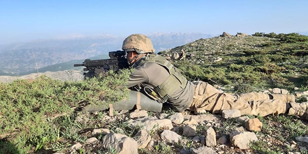 Operasyonun düğmesine basıldı, terörist etkisiz hale getirildi
