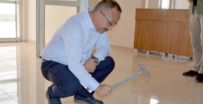 Siirt Valisi denetimde fark etti ! Düzgün olmayan...