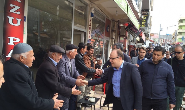 Siirt Valisi Tutulmaz, Kurtalan esnafını ziyaret etti