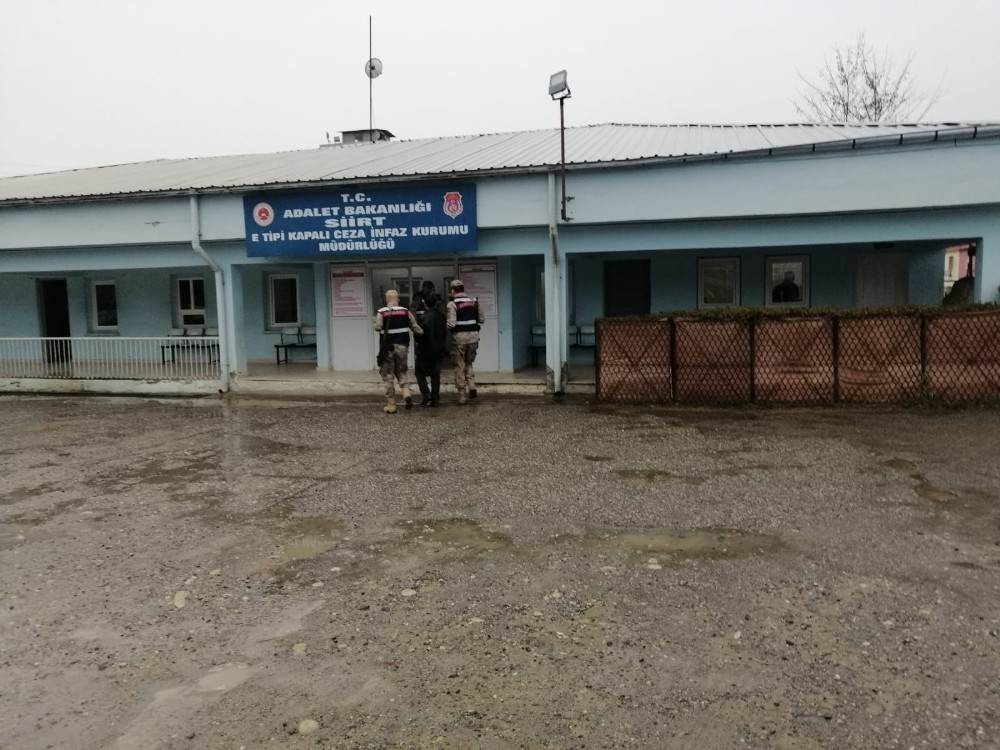 Siirt’te 10 yıl hapis cezası bulunan şahıs yakalandı 