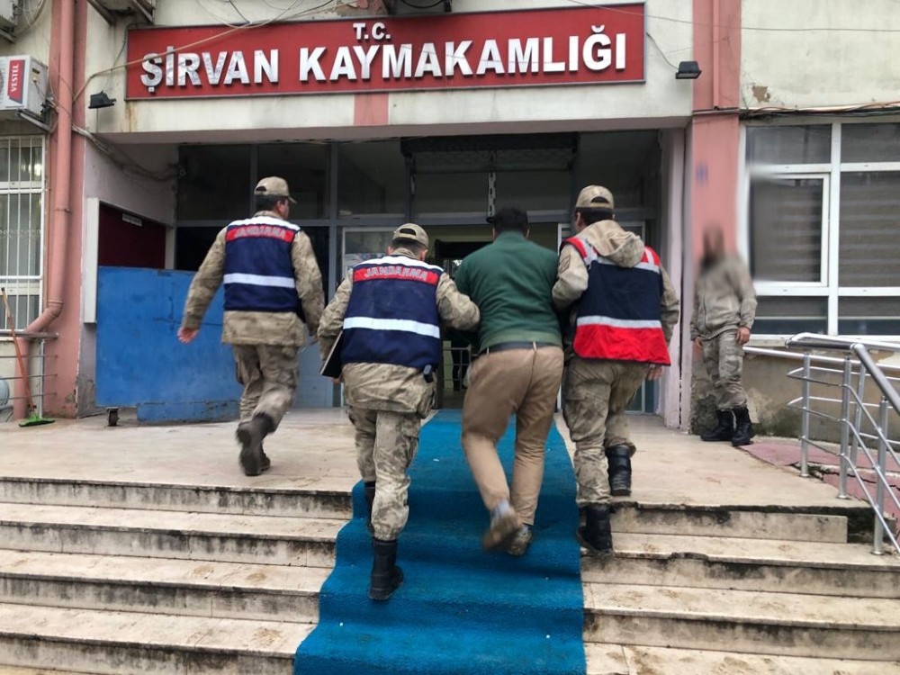 Siirt’te 18 yıl kesinleşmiş hapis cezası bulunan şahıs yakalandı 
