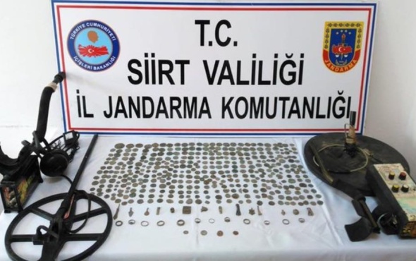 Siirt'te 417 adet tarihi eser ele geçirildi!