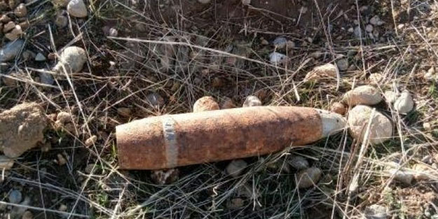 Siirt'te bulunan top mühimmatı imha edildi