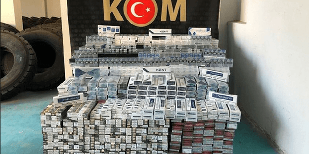 Siirt'te büyük operasyon: Tam 11 bin paket ele geçirildi!
