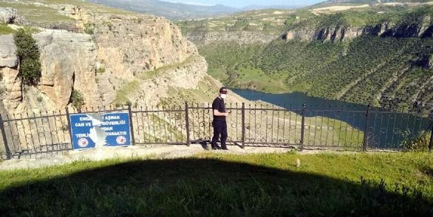 Siirt'te feci olay: Yasaklanan alana girdi, 150 metreden yere düştü
