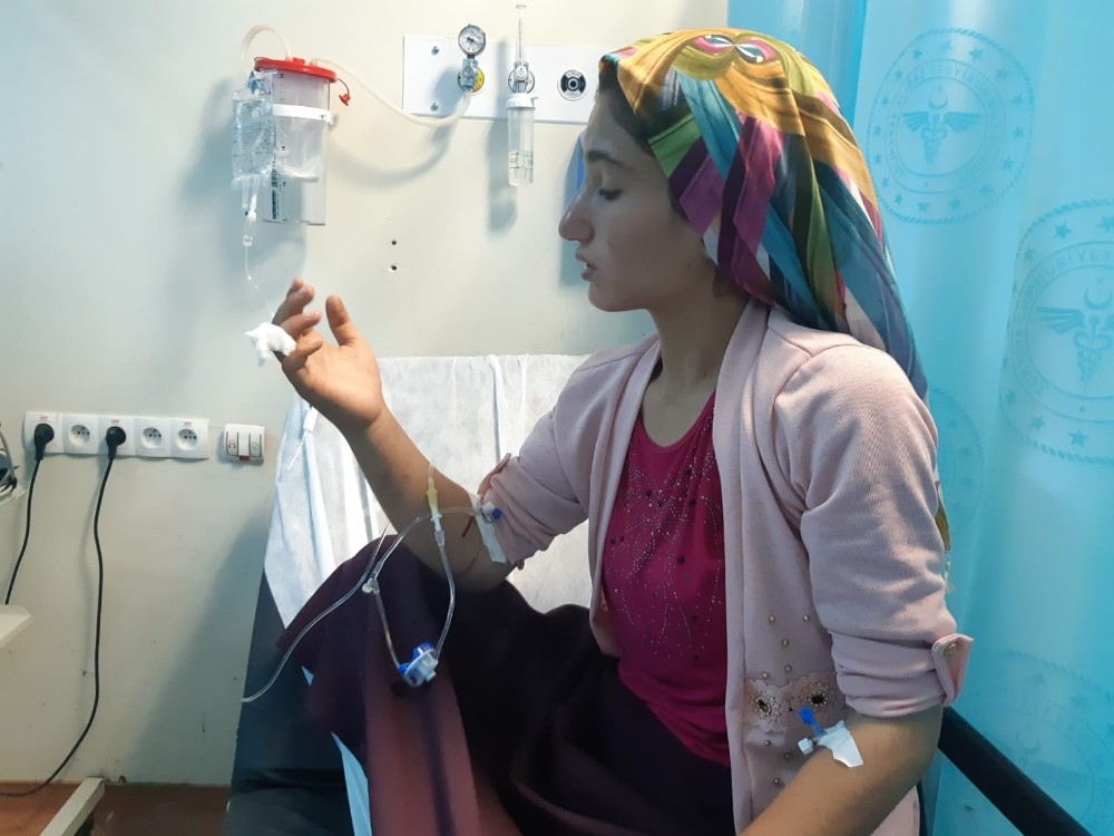 Siirt’te genç kızı yılan ısırdı 