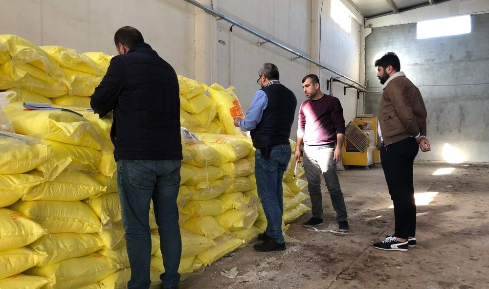 Siirt’te gübre bayileri denetlendi 