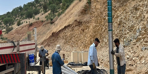 Siirt'te içme suyu sorununa 3 adet sondaj kuyusuyla çözüm bulunacak