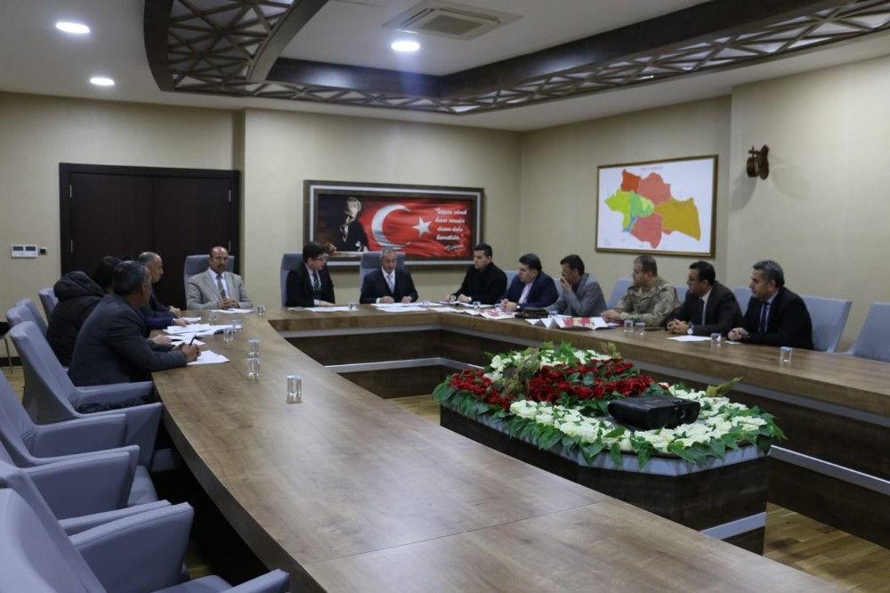 Siirt’te il av komisyonu toplandı 