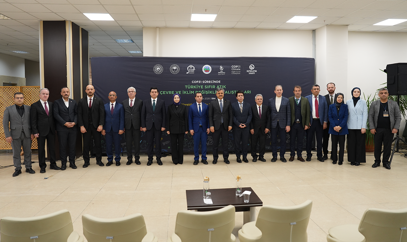 Siirt'te Kamu, Akademi ve STK'lar Sıfır Atık Yol Haritası İçin Bir Araya Geldi