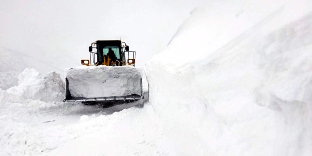 Siirt'te kar yağışı hayatı olumsuz etkiliyor