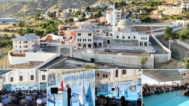Siirt'te 'kardeşlik iklimi' için somut adım: Bilvanis Camii ve Külliyesi hizmete açıldı