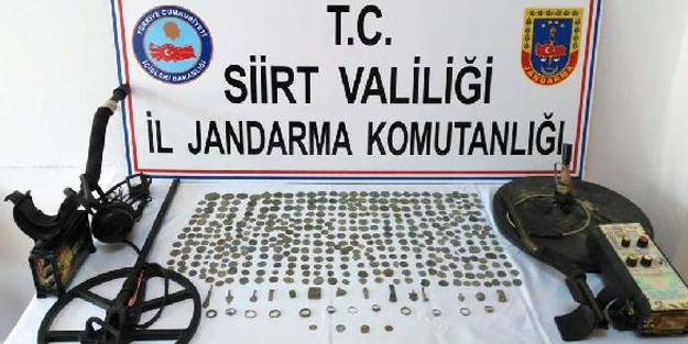 Siirt'te tarihi eser operasyonu