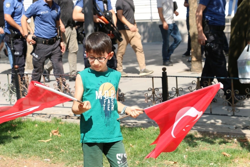 Siirt’te teröre tepki yürüyüşü 