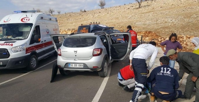 Siirt’te trafik kazası: 4 kişi yaralı