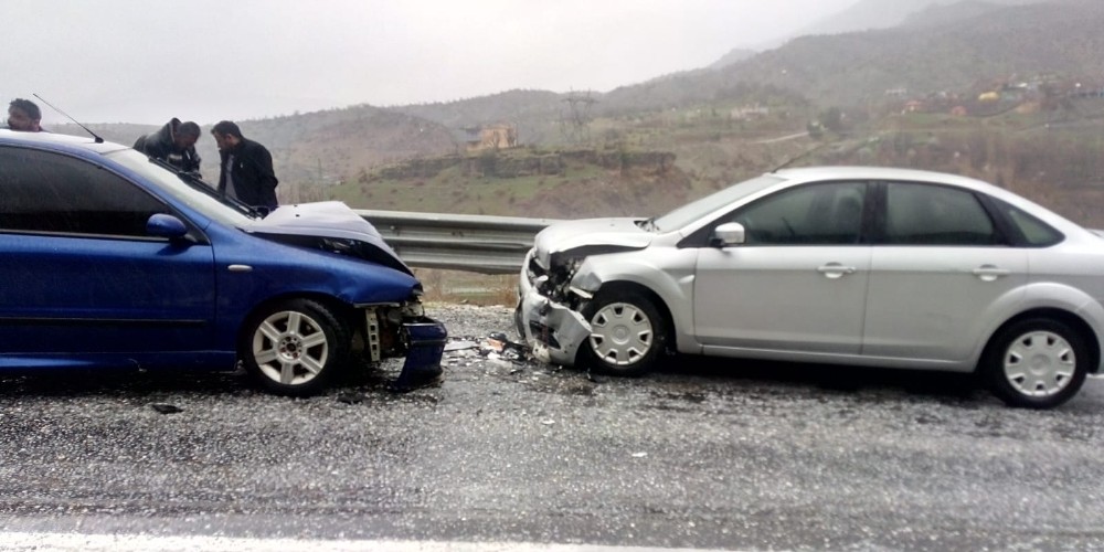 Siirt’te trafik kazası: 6 yaralı 