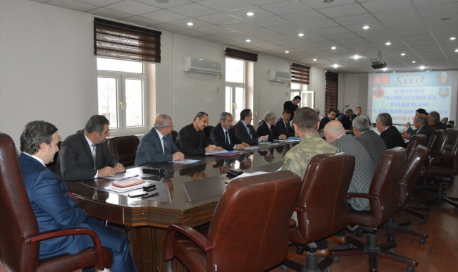 Siirt'te trafik sorunları masaya yatırıldı