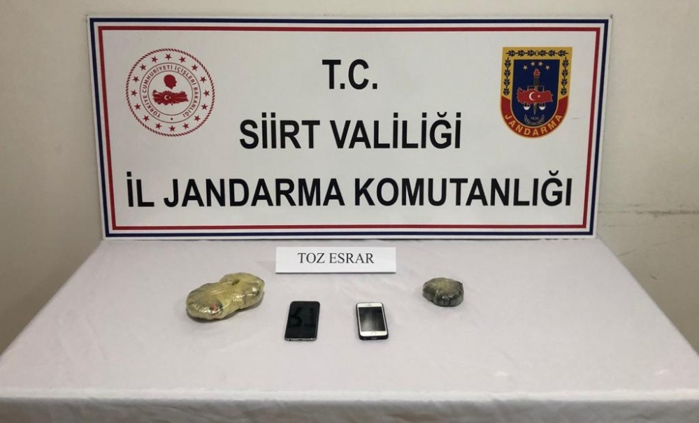 Siirt’te uyuşturucu operasyonu 