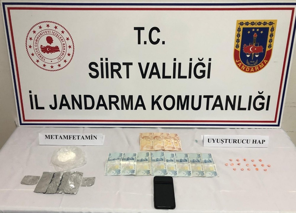 Siirt’te uyuşturucu ticareti yapan 1 kişi tutuklandı 