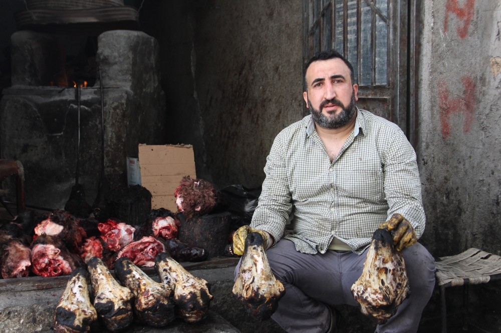 Siirt’te vatandaşların Ramazan tercihi kelle paça 