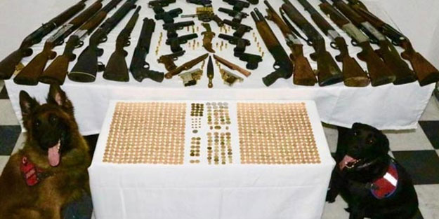 Silah kaçakçılarına dev baskın! 121 personel katıldı