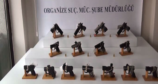 Silah kaçakçılığı operasyonu: 3 gözaltı