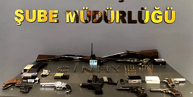 Silah kaçakçılığı operasyonuna 1 gözaltı