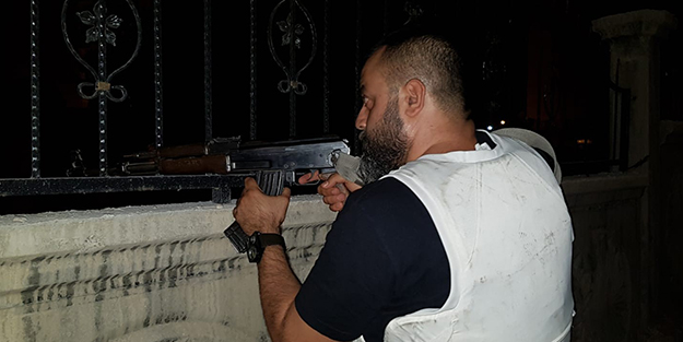 Silah sesleri polisi harekete geçirdi! Kentte kırmızı alarm verildi