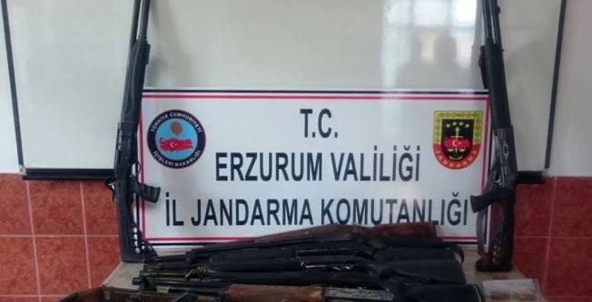 Silah kaçakçılarına jandarmadan şok baskın