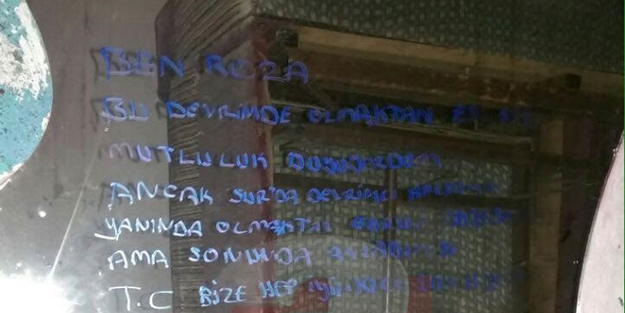 'Silahlarınızı bırakın TC iyi'