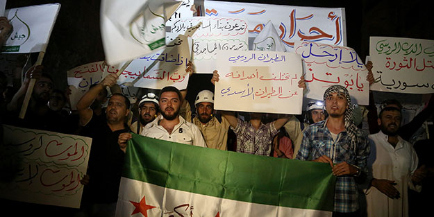 Silahlı 41 muhalif grup, ortak bildiri yayınladı: Rusya Suriye’de savaş suçu işledi