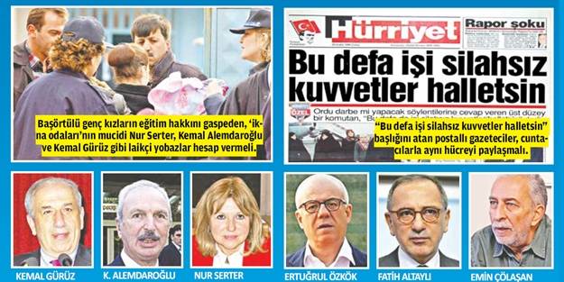 Silahsız kuvvetler de hesap versin