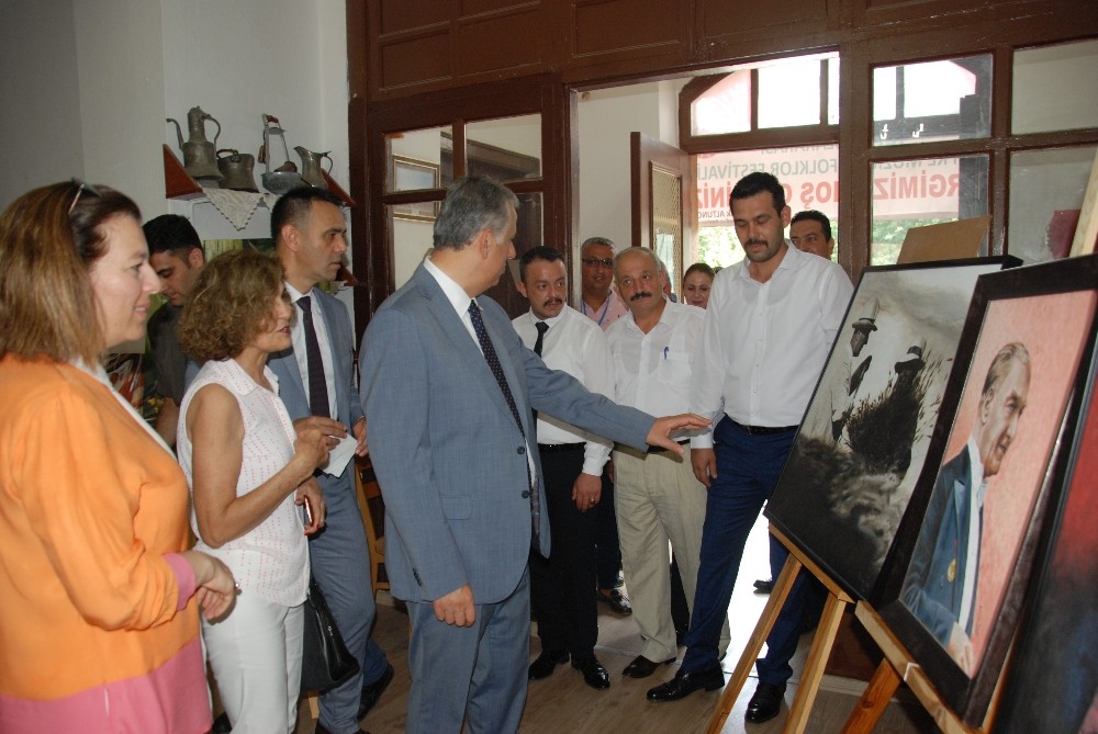 Silifke Festivalinin sergi açılışları yapıldı 