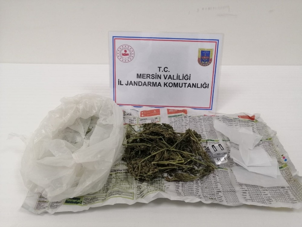 Silifke’de uyuşturucu kullanan 1 kişi yakalandı 