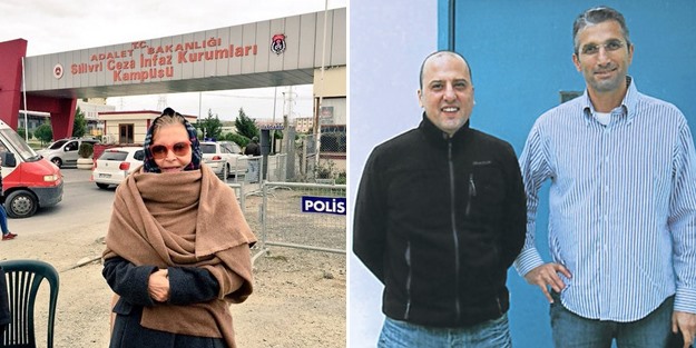 Silivri Cezaevi önünde nöbet tutan ETÖ ve FETÖ'cüler birbirine girdi