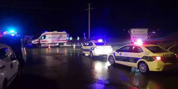 Silivri'de feci kaza: 2 kişi öldü