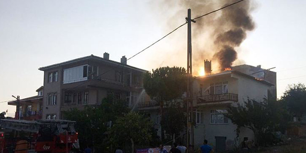 Silivri'de korkutan yangın!