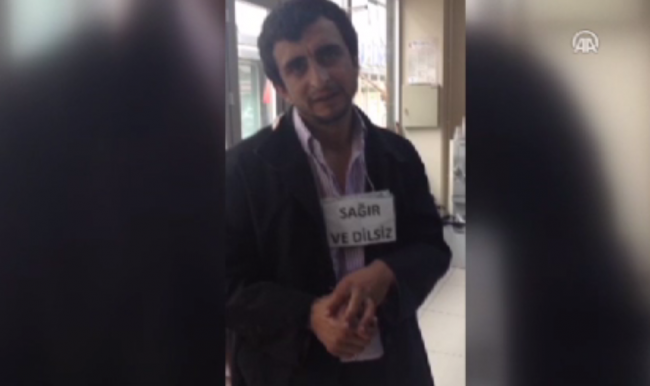 Silivri'de 'Sağır dilsiz' dilenci yakalanınca bülbül kesildi