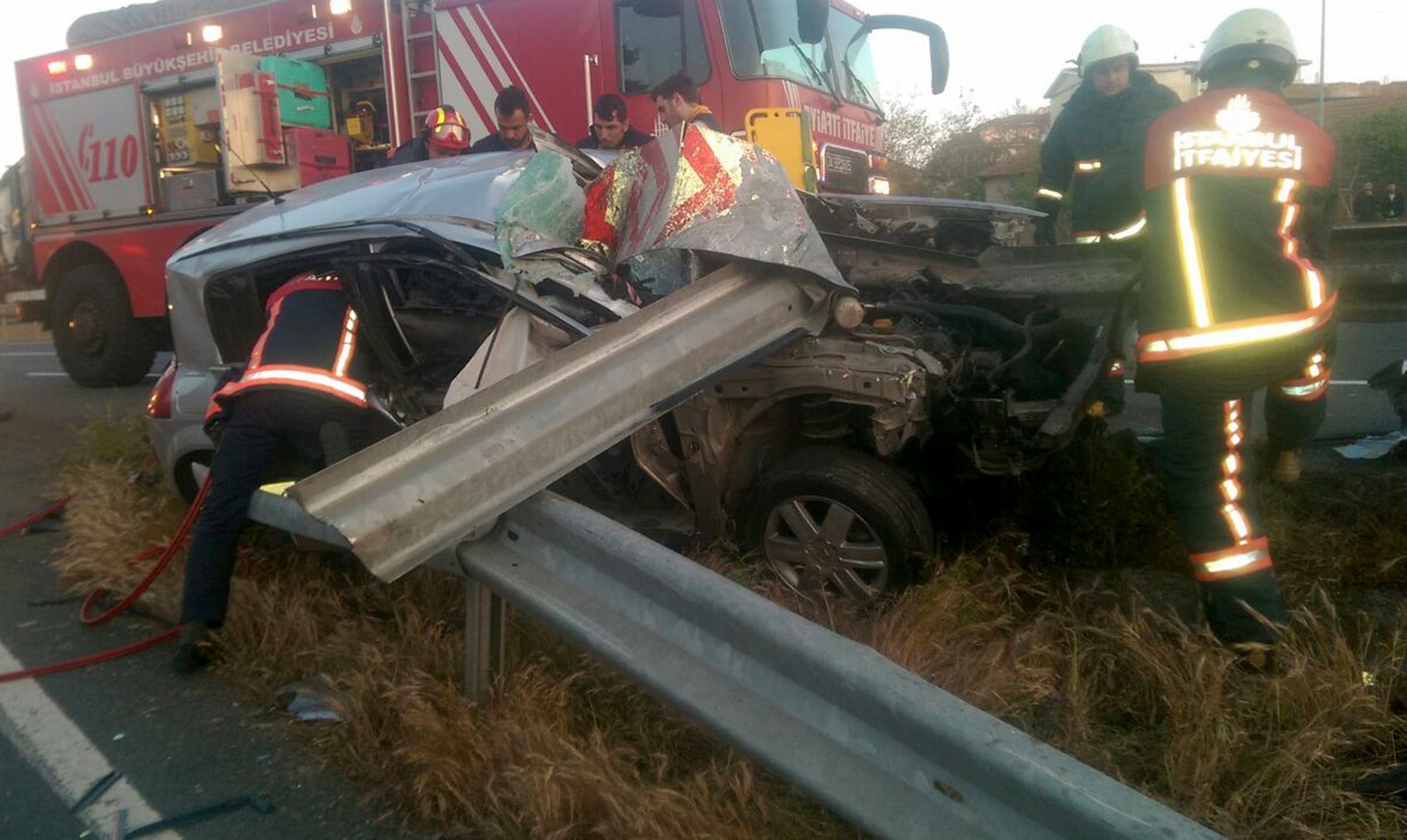 Silivri'de trafik kazası