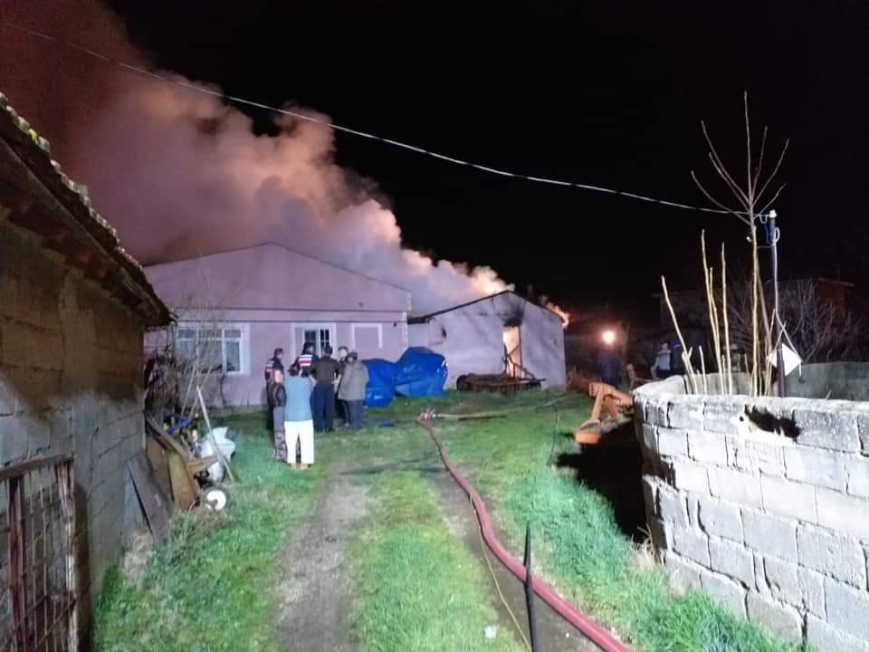 Silivri’de yangın: 1 ölü 