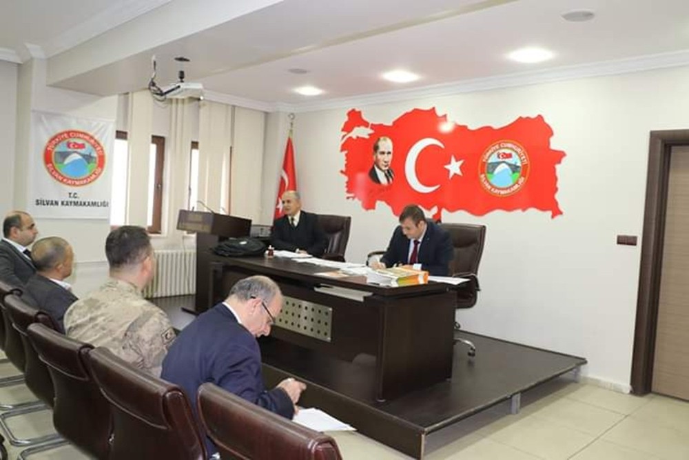 Silvan’da av komisyon toplantısı yapıldı 