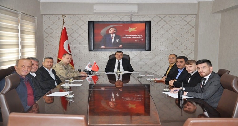 Silvan’da otobüs kazalarının önlenmesine yönelik toplantı yapıldı 