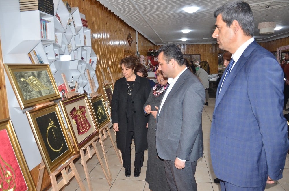 Sim sırma ürünleri görücüye çıktı 