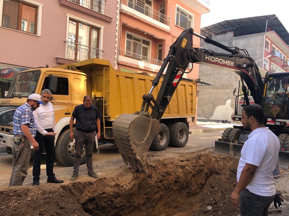 Simav Belediyesi’nden altyapı çalışması 