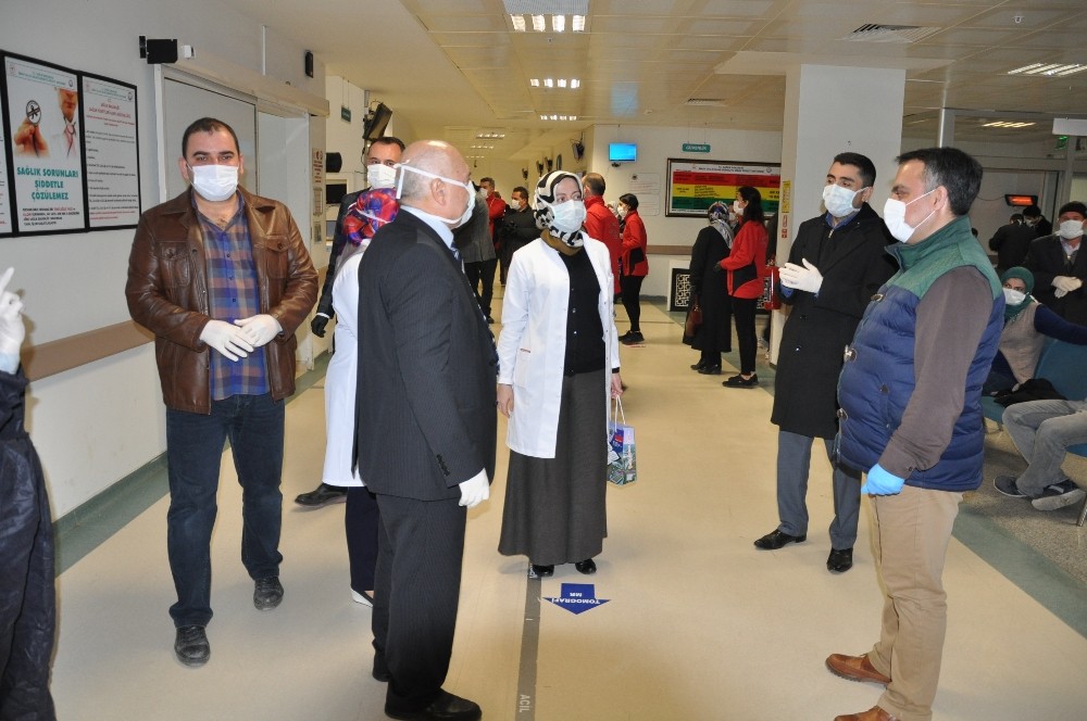 Simav’da 380 adreste sağlık taraması 