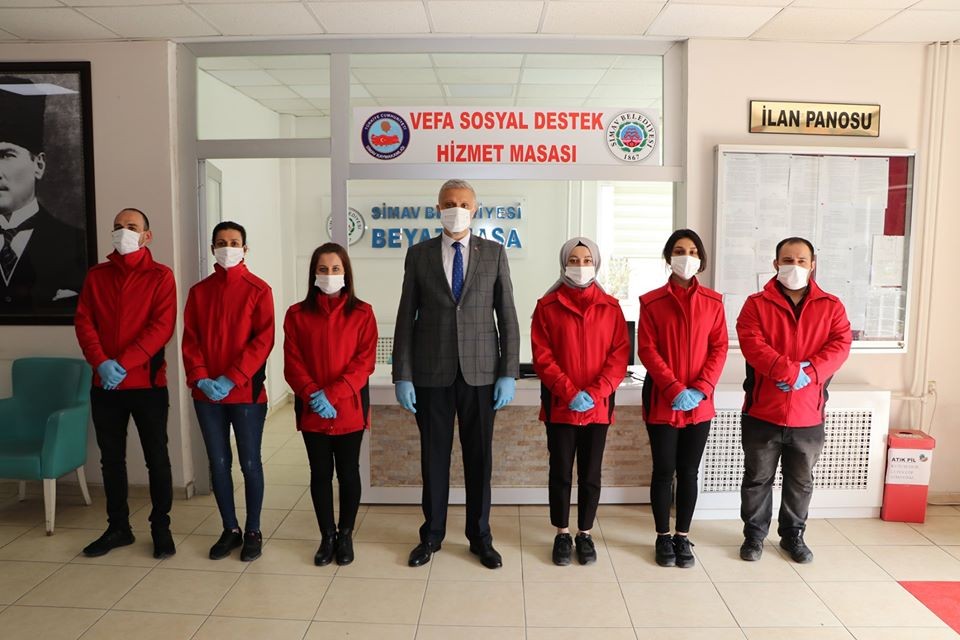 Simav’da ’Alo Vefa Sosyal Destek’ hattı 