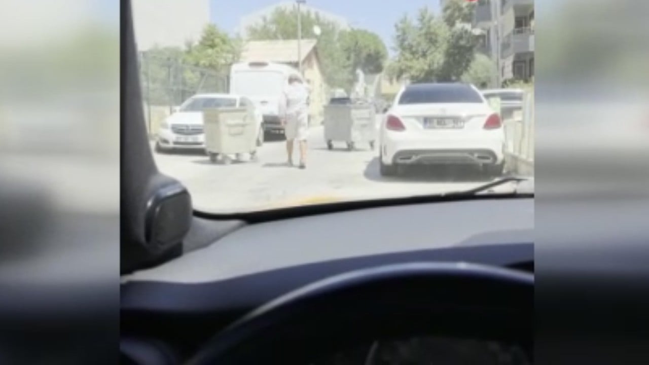 Şimdi de başıboş gezen çöp konteynerleri tehlike saçıyor