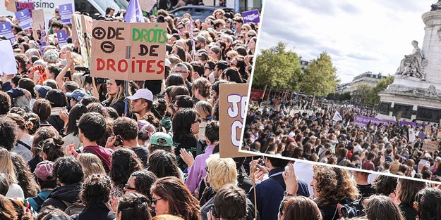 Şimdi de Fransa'da tecavüz skandalı protesto gösterilerine neden oldu